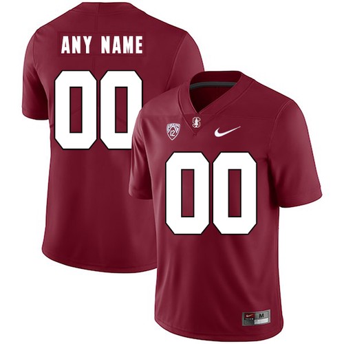 Stanford Cardinals Custom Jersey Red College Football NCAA Jerseys->customized ncaa jersey->Custom Jersey